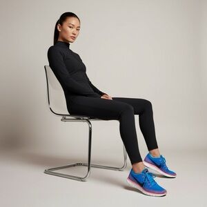 Nike Free RN Distance Women’s Running Shoes Blue Pink Size 9.5